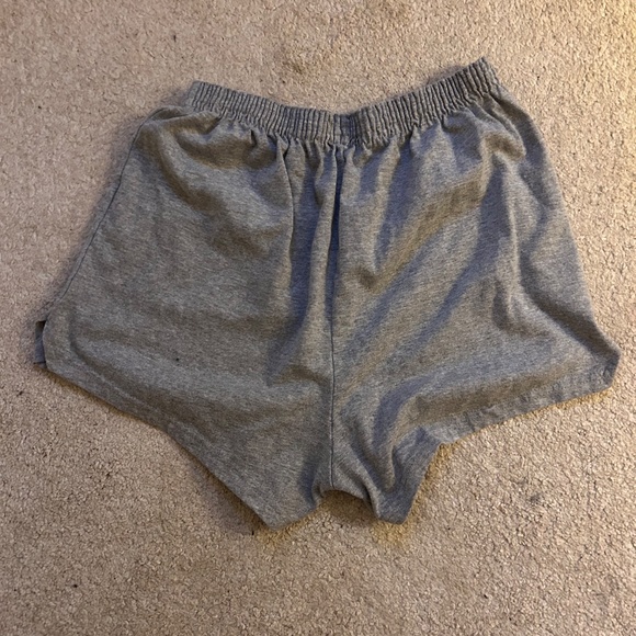 Grey Cotton Camp Shorts - Picture 2 of 4